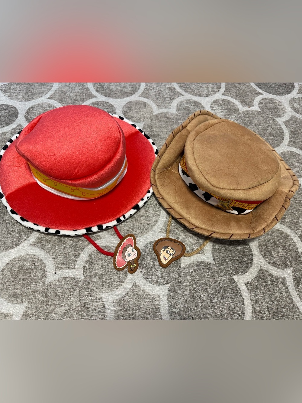 Disney Toy Story Jessie and Woody Hats Tokyo Disneyland Adjustable to fit all
